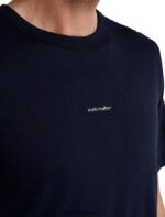 Icebreaker Men Merino Central Short Sleeve T-Shirt Z04NXR494 Clothing Midnight Navy - Image 5