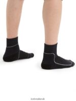 Icebreaker Men Merino Hike+ Light Mini Socks Z04NXR257 Accessories Jet Heather - Image 3