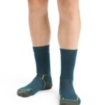 Icebreaker Men Merino Hike+ Medium Crew Socks Z04NXR261 Accessories Green Glory/Loden