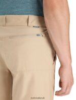 Icebreaker Men Merino Hike Shorts Z04NXR255 Clothing Sand - Image 6