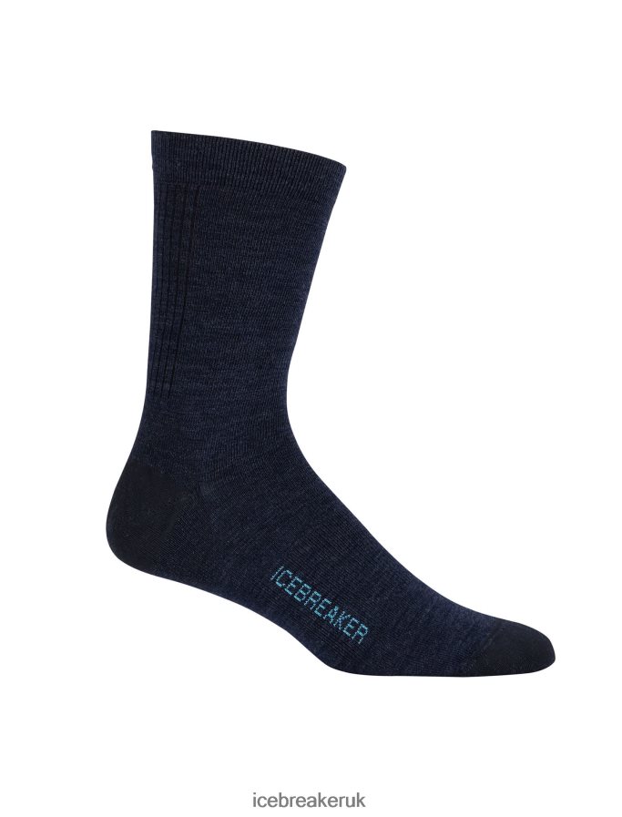 icebreaker_men_merino_lifestyle_ultralight_crew_socks_z04nxr462_accessories_fathom_heather.jpg Icebreaker Men Merino Lifestyle Ultralight Crew Socks Z04NXR462 Accessories Fathom Heather - Image 1