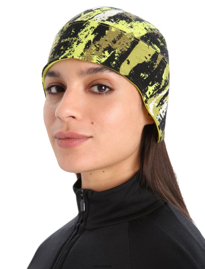 icebreaker_men_merino_quantum_beanie_sedimentary_z04nxr464_clothing_black_shine.jpg Icebreaker Men Merino Quantum Beanie Sedimentary Z04NXR464 Clothing Black/Shine - Image 1