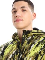 Icebreaker Men Merino Quantum III Long Sleeve Zip Hoodie Sedimentary Z04NXR414 Clothing Black/Shine - Image 4