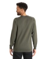 Icebreaker Men Merino Shearer V Neck Sweater Z04NXR349 Clothing Loden - Image 2