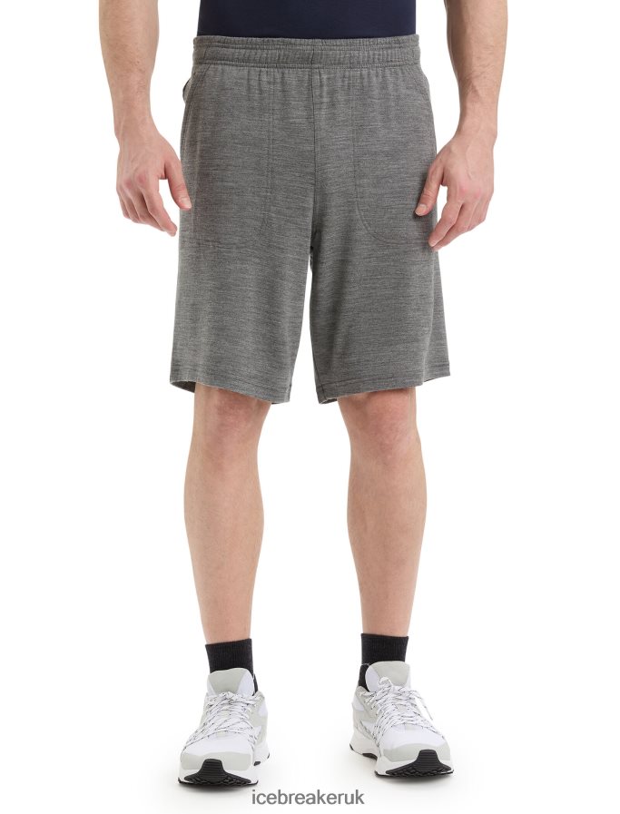 icebreaker_men_merino_shifter_shorts_z04nxr246_clothing_gritstone_heather.jpg Icebreaker Men Merino Shifter Shorts Z04NXR246 Clothing Gritstone Heather - Image 1