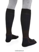Icebreaker Men Merino Ski+ Medium Over the Calf Socks Z04NXR282 Accessories Black/Royal Navy - Image 2