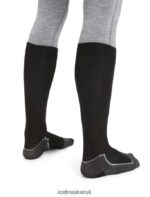 Icebreaker Men Merino Ski+ Ultralight Over the Calf Socks Z04NXR296 Accessories Black - Image 2