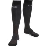 Icebreaker Men Merino Snow Liner Over the Calf Socks Z04NXR299 Accessories Black