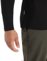 Icebreaker Men Merino Sphere II Long Sleeve T-Shirt Z04NXR187 Clothing Black - Image 5