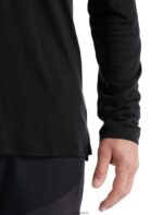 Icebreaker Men Merino Sphere II Long Sleeve T-Shirt Z04NXR187 Clothing Black - Image 6