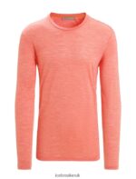 Icebreaker Men Merino Sphere II Long Sleeve T-Shirt Z04NXR189 Clothing Vibrant Earth Heather - Image 6