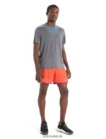 Icebreaker Men Merino Sphere II Short Sleeve T-Shirt Hitt Z04NXR85 Clothing Midnight Navy Heather - Image 3