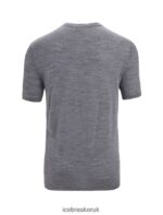 Icebreaker Men Merino Sphere II Short Sleeve T-Shirt Hitt Z04NXR85 Clothing Midnight Navy Heather - Image 7