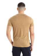 Icebreaker Men Merino Sphere II Short Sleeve T-Shirt Z04NXR385 Clothing Clove Heather - Image 2