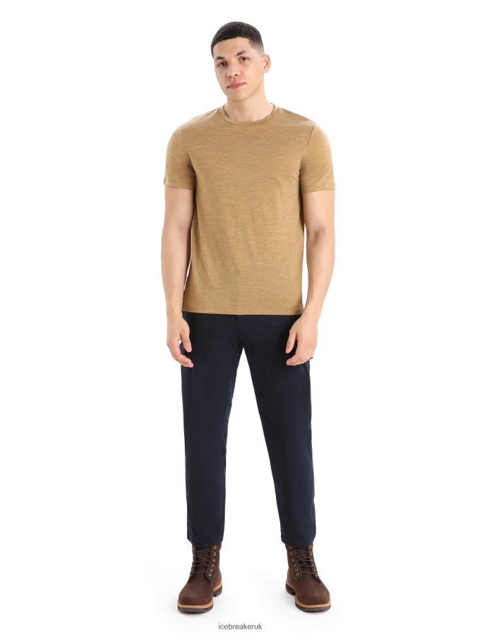 Icebreaker Men Merino Sphere II Short Sleeve T-Shirt Z04NXR385 Clothing Clove Heather - Image 3