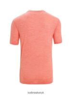 Icebreaker Men Merino Sphere II Short Sleeve T-Shirt Z04NXR8 Clothing Vibrant Earth Heather - Image 7