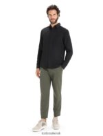 Icebreaker Men Merino Steveston Long Sleeve Shirt Z04NXR194 Clothing Black - Image 3