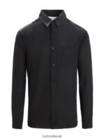 Icebreaker Men Merino Steveston Long Sleeve Shirt Z04NXR194 Clothing Black - Image 6