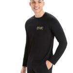 Icebreaker Men Merino Tech Lite II Long Sleeve T-Shirt Summit Tread Z04NXR378 Clothing Black