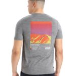 Icebreaker Men Merino Tech Lite II Short Sleeve T-Shirt Alpine Zone Z04NXR365 Clothing Gritstone Heather