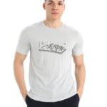 Icebreaker Men Merino Tech Lite II Short Sleeve T-Shirt Alps 3D Z04NXR432 Clothing Ether