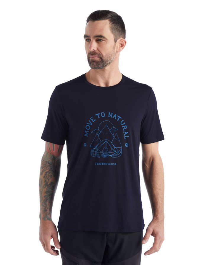 icebreaker_men_merino_tech_lite_ii_short_sleeve_t_shirt_canopy_camper_z04nxr489_clothing_midnight_navy.jpg Icebreaker Men Merino Tech Lite II Short Sleeve T-Shirt Canopy Camper Z04NXR489 Clothing Midnight Navy - Image 1