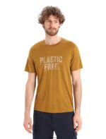 Icebreaker Men Merino Tech Lite II Short Sleeve T-Shirt Plastic Free Z04NXR421 Clothing Clove