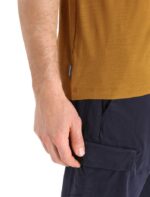 Icebreaker Men Merino Tech Lite II Short Sleeve T-Shirt Plastic Free Z04NXR421 Clothing Clove - Image 4
