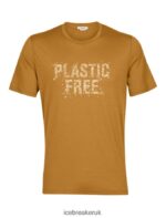 Icebreaker Men Merino Tech Lite II Short Sleeve T-Shirt Plastic Free Z04NXR421 Clothing Clove - Image 5