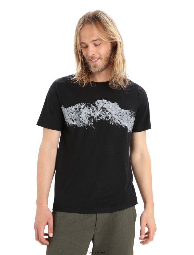 icebreaker_men_merino_tech_lite_ii_short_sleeve_t_shirt_remarkable_range_z04nxr411_clothing_black.jpg Icebreaker Men Merino Tech Lite II Short Sleeve T-Shirt Remarkable Range Z04NXR411 Clothing Black - Image 1