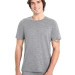 Icebreaker Men Merino Tech Lite II Short Sleeve Tee Z04NXR23 Clothing Gritstone Heather