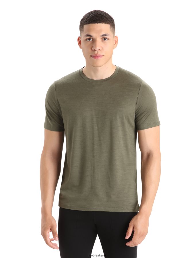 icebreaker_men_merino_tech_lite_ii_short_sleeve_tee_z04nxr24_clothing_loden.jpg Icebreaker Men Merino Tech Lite II Short Sleeve Tee Z04NXR24 Clothing Loden - Image 1