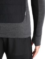 Icebreaker Men MerinoLoft Vest Z04NXR239 Clothing Black/Jet Heather - Image 8
