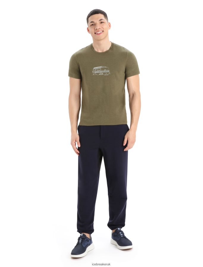 Icebreaker Men RealFleece Merino Dalston Jogger Pants Z04NXR407 Clothing Midnight Navy - Image 3