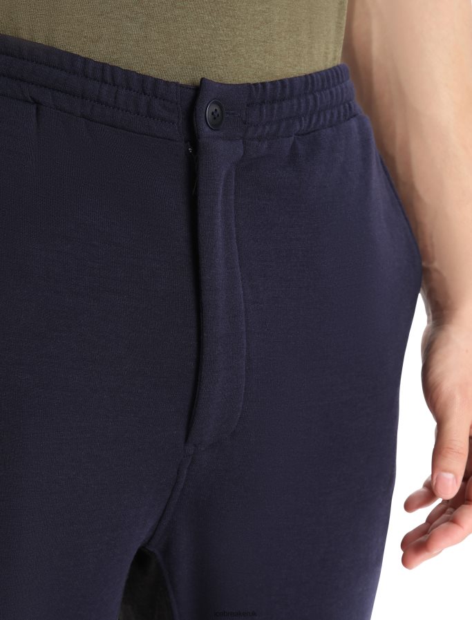 Icebreaker Men RealFleece Merino Dalston Jogger Pants Z04NXR407 Clothing Midnight Navy - Image 4