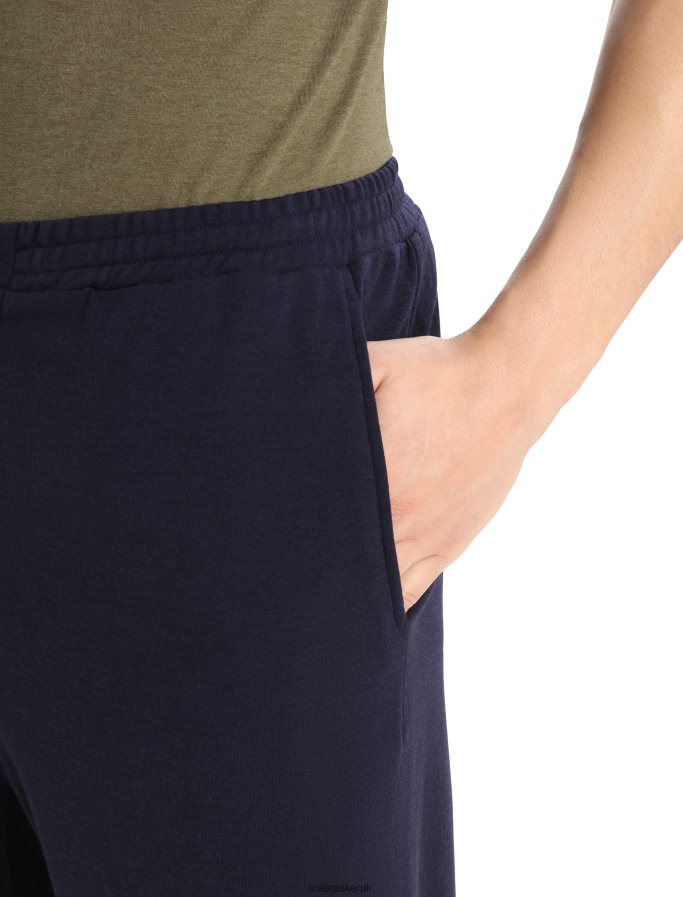 Icebreaker Men RealFleece Merino Dalston Jogger Pants Z04NXR407 Clothing Midnight Navy - Image 5