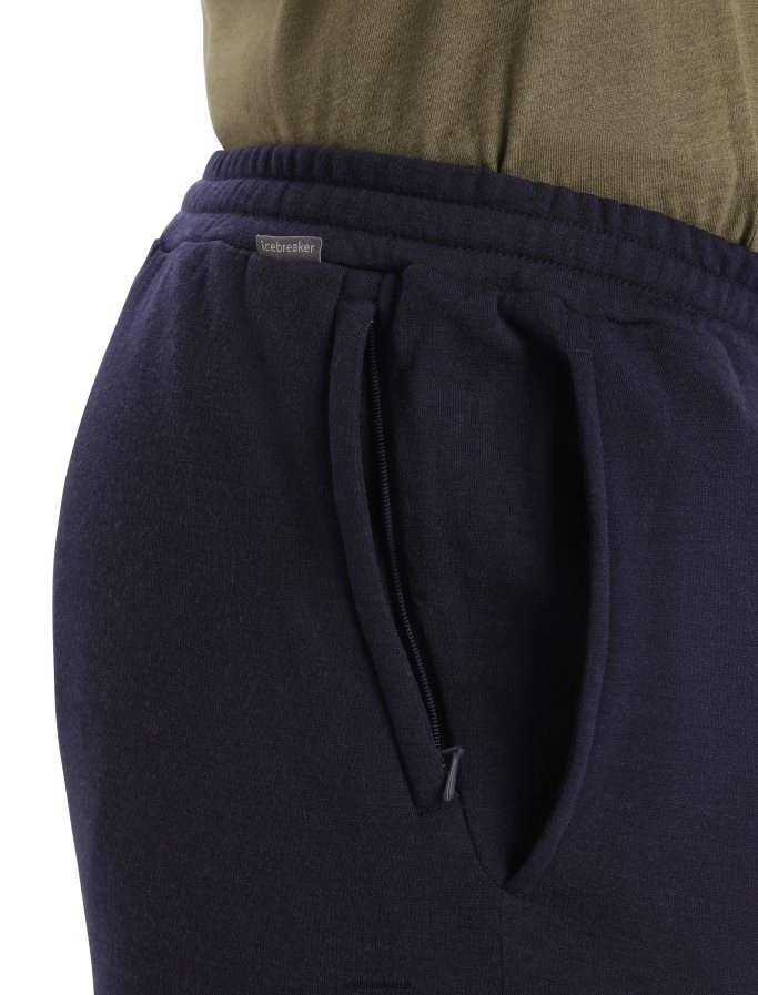 Icebreaker Men RealFleece Merino Dalston Jogger Pants Z04NXR407 Clothing Midnight Navy - Image 6