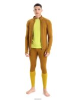 Icebreaker Men RealFleece Merino Descender Long Sleeve Zip Jacket Z04NXR390 Clothing Clove - Image 3