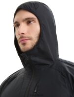 Icebreaker Men Shell+ Merino Cotton Windbreaker Z04NXR237 Clothing Black - Image 8
