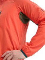 Icebreaker Men Shell+ Merino Cotton Windbreaker Z04NXR238 Clothing Vibrant Earth/Loden - Image 11