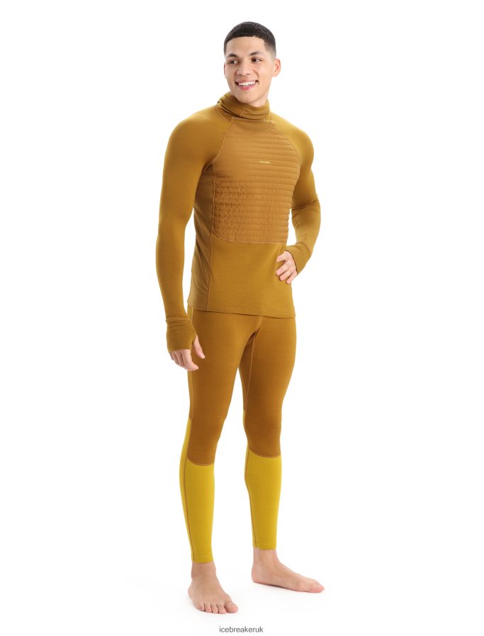 Icebreaker Men ZoneKnit Merino Insulated Long Sleeve Thermal Hoodie Z04NXR430 Clothing Clove - Image 3