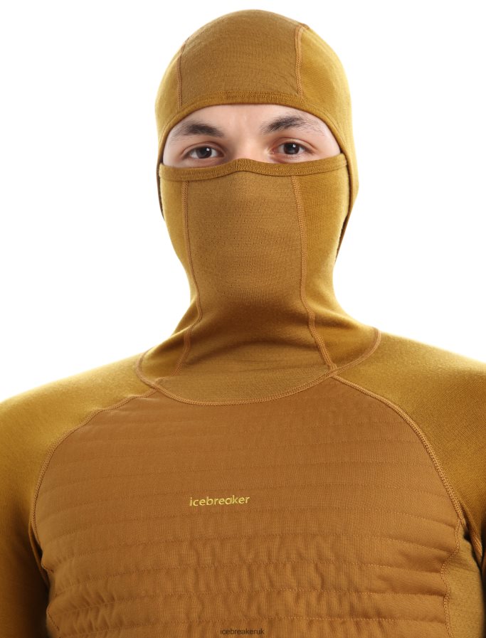 Icebreaker Men ZoneKnit Merino Insulated Long Sleeve Thermal Hoodie Z04NXR430 Clothing Clove - Image 4