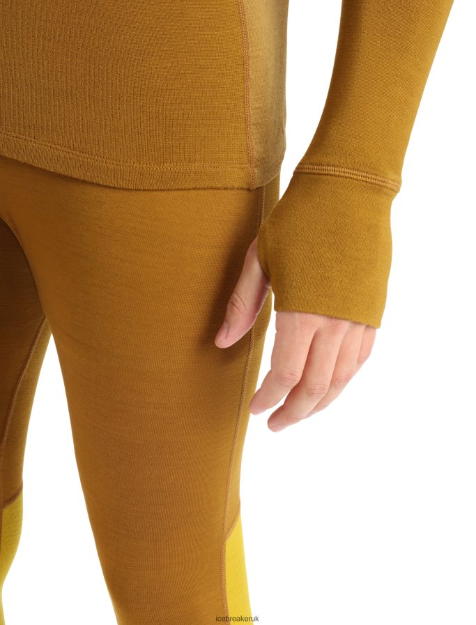 Icebreaker Men ZoneKnit Merino Insulated Long Sleeve Thermal Hoodie Z04NXR430 Clothing Clove - Image 7