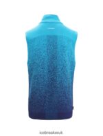 Icebreaker Men ZoneKnit Merino Insulated Vest Into the Deep Z04NXR240 Clothing Geo Blue/Royal Navy - Image 9