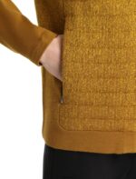 Icebreaker Men ZoneKnit Merino Insulated Vest Into the Deep Z04NXR406 Clothing Clove/Silent Gold - Image 5