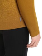 Icebreaker Men ZoneKnit Merino Insulated Vest Into the Deep Z04NXR406 Clothing Clove/Silent Gold - Image 6