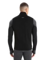 Icebreaker Men ZoneKnit Merino Insulated Vest Z04NXR236 Clothing Black - Image 2