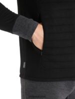 Icebreaker Men ZoneKnit Merino Insulated Vest Z04NXR236 Clothing Black - Image 6