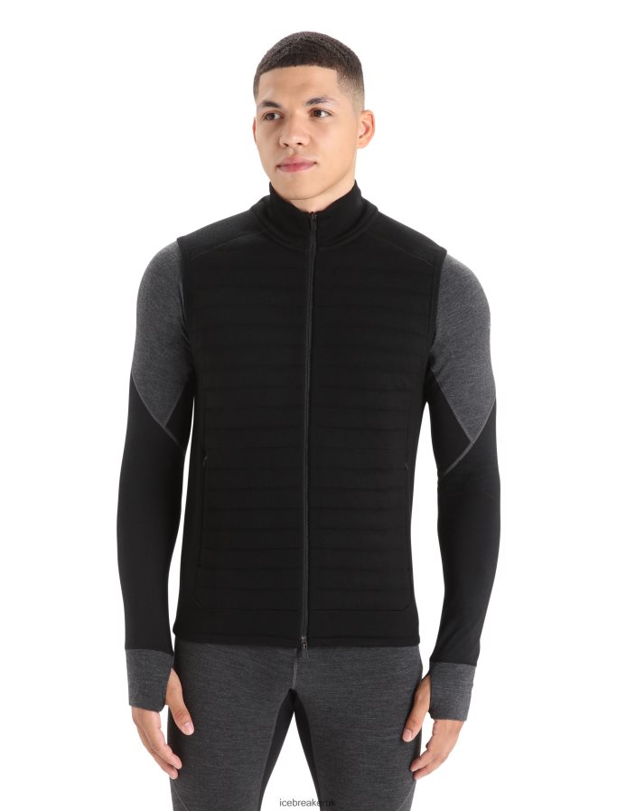 icebreaker_men_zoneknit_merino_insulated_vest_z04nxr236_clothing_black.jpg Icebreaker Men ZoneKnit Merino Insulated Vest Z04NXR236 Clothing Black - Image 1