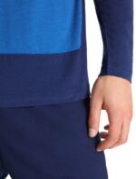Icebreaker Men ZoneKnit Merino Long Sleeve T-Shirt Z04NXR200 Clothing Lazurite/Royal Navy - Image 5